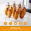 BBQ Grills Other Sporting Goods 6Qt 8Qt Air Fryer Skewer Stand Compatible with Ninja Foodie Vertical Skewers Holder Grilling Kitchen Accessories 231204