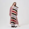 Sciarpe Sciarpa invernale in cashmere da donna addensare caldo palla di pelo scialli con nappe avvolge arcobaleno peloso Bufand hombre Pareo regalo di Natale 231204