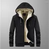 Hoodies masculinos plus size 8xl alta qualidade masculino forro de pele quente jaquetas esportivas moletom jaqueta de lã inverno casaco de cordeiro