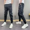 Pantalons pour hommes Black Stripe Jogger Pantalons de survêtement Hommes Outdoor Casual Skinny Harem Streetwear Haute Qualité Pantalon de créateur Y2K Cargo