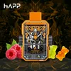 Originale HAPP Bar 10k Puffs Vape Vapers usa e getta 2% 5% ejuice 10000 Puffs E Sigarette Pod Ricaricabile 10 gusti in stock con Fingertip Spinner RGB Light