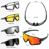 Gafas al aire libre Kapvoe 5 lentes deporte gafas de bicicleta para hombres mujeres corriendo gafas de sol ciclismo gafas pro gafas de bicicleta de carretera 231204