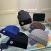 Beanie presente inverno designer para homens bonnet xadrez de malha chapéus bonnets chapéu de inverno queda térmica crânio boné esqui viagem clássico gorros marrom preto s