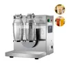 110V 220V Double Cup Bubble Tea Shaking Machine med timer Cocktail Boba Milk Tea Shaker