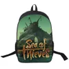 Sac à dos Sea Of Thieves 16 pouces, sacs d'école pour étudiants, sac à livres imprimé, imperméable, pour adolescents, garçons et filles, 276H