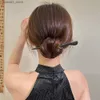 Accessoires pour cheveux Style chinois bâtons de cheveux en bois de santal baguettes vintage épingles à cheveux pince à cheveux en bois noir bâtons de cheveux bijoux de mariage chapeaux Q231204
