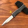 US Italian Style Goddess D2 Blade Angela Automatic Pocket Knife Outdoor Jungle Adventure Camping Self Defense Hunting UT85 UT88 3400 5370 9400 Auto Tactical Knives