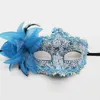 Party Supplies Venetian Mask Halloween Eye Side Flower Rose Lace Sexig Masquerade Decoration Dance Carnival Costume Play