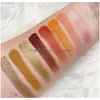 Eye Shadow Pumpkin Eyeshadow Palette Makeup 18 Color Classic Colors Spice Shimmer Matte High Quality Drop Delivery Health Beauty Eyes Dhqf5
