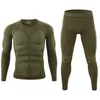 Sous-vêtements thermiques pour hommes Costumes de sport pour hommes Vêtements de compression pour cyclisme en plein air Vêtements respirants à séchage rapide Fitness Survêtements de course