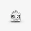 Sweet Home 100% 925 Sterling Silver Little House Charms Fit Original European Charm Armband Fashion Jewelry Accessories for Women176o