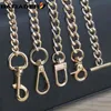 Metal bag Chain crossbody Replacement Shoulder Strap Female Straps For Bags Original High Quality Bag Parts Chain Accessories 2112235s