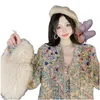 New design women's v-neck gem rhinestone lurux shinny colorful sweater coat SMLXLXXL3XL