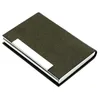 Card Holders Style Creative Business Case Stainless Steel Metal Box Credit ID Wallet Holder Storage Organizers