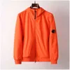 CP Comapny Jacketファッションウィンドブレーカー高品質の石島ジャケットフリース温かいジッパージャケットメガネ