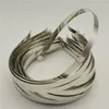 50 stks 7mm alice bands METALEN HOOFDBAND Zilver Kleur Plain Lady Haarbanden Hoofdbanden Geen Tanden DIY310q