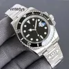 Luksusowy zegarek Rolaxes 40 mm czarny ceramiczny obudowa Wodoodporna system zegarków obrotowy ramka 904L Odporna na zarysowanie 3235 Samokontroli chromaliczne producenci Hour Hour Makers