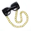 سلاسل النظارات 3pcs سلسلة الشرير الذهب الذهبي للنظارات للأزياء سلاسل النظارات الشمسية الحبل القراءة نظارات الحبل الحبل حبل الحبل 231204