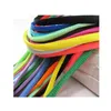 Accessoires de pièces de chaussures 57 couleurs, lacets plats demi-ronds, chaussures pour baskets, sport athlétique, livraison directe, série aléatoire BJ