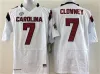 College South Carolina Gamecock Football Jersey i Stock 7 Jadeveon Clowney 21 Marcus Lattimore 14 Connor Shaw Stitched Jersey Brodery Wo
