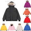 Jacket Down Canadian Puffer Big Fur Hoody Apparel Fourrure Letters Printed Outwears Parkas Xs-5xl