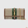 Women Wallet Designer Wallets Ladies for Hights Highting Fashion Long Style Leather Purse Holders with Hift Box Ophidia2717