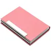 Card Holders Style Creative Business Case Stainless Steel Metal Box Credit ID Wallet Holder Storage Organizers