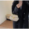 Tote Bag Designer Bags Fashionable Shoulder Bag PU retro clip bag design with locking buckle handbag wholesale