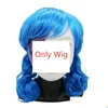 Party Masks Game Sally Face Mask Blue Wig Sallyface Cosplay Halloween Cos Props Playf Latex Drop Delivery Home Garden Festive Supplie Dhm9K