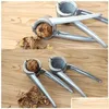 Ferramentas para frutas e vegetais Sublimação Mtifunction Crack Amêndoa Noz Noz Pecan Avelã Filbert Noz Cozinha Quebra-nozes Shell Clip T Dro Dhumi