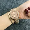 CONTENA Luxe Armband Horloge Vrouwen Horloges Strass Mode Rose Goud Dames Horloges Klok Reloj Mujer Relogio Feminino C190m