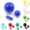 Dernières perles de verre colorées de 12 mm 20 mm 13 couleurs Choisissez Stick Terp Dab Pearl Insert pour Turp Slurper Quartz Banger Nail Smoing Accessoires