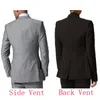 Men's Suits Custom Burgundy Velvet Prom For Men Wedding Groom Tuxedos Smoking Jacket 2Piece Man Blazers Slim Fit Terno Masculino