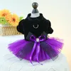 Abbigliamento per cani Accessori per vestiti Abito in tulle da piccola strega per chihuahua piccolo/medio Primavera/Autunno Cucciolo di gatto Pet Gonna costume carino