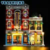 Diecast Model Yeabricks LED Light Kit för 10312 Jazz Club Building Blocks.