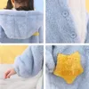 Ręczniki szaty dla dzieci Flanel szlafroki prysznic dziewczyna koralowa polar piżamę śpiąca twórca chłopiec zimowy kaptury ręczniki.