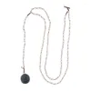 Strand KELITCH Kristallen ketting Handgeknoopte Vriendschap Boeddha Hoofd Hanger Mode-sieraden voor vrouwen