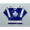 Benutzerdefinierte BASIL MCRAE ST. CATHERINE SAINTS HOCKEY-TRIKOT, NEU, oben genäht, S-M-L-XL-XXL-3XL-4XL-5XL-6XL