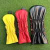 Autres produits de golf Couvre-têtes en bois King et Queen 1 3 H en cuir de qualité supérieure, imperméable et élégant, protecteur de club 231204