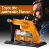 Ferramentas de bar Whiskey Decanter Define presentes exclusivos para homens 8,5 oz pistola em forma de dispensador de licor fresco com óculos casa bebendo festa 231204