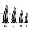 Vibrators Zwart Transparant Anale Plug Dildo voor Vrouw Prostaat Dilatator Massager Butt Zuignap Seksspeeltjes Mannen Homo Volwassenen Pull Kraal 231204