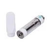 Atomizzatore in ceramica Pure ONE 0,8 ml 1,0 ml Serbatoio in vetro vuoto Cartucce Pureone Vape Dab Wax Vaporizzatori Testa a spirale in ceramica Punta a goccia 510 Filo per preriscaldamento Batteria