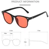 Okulary przeciwsłoneczne unisex mody okulary napędowe High Definition Vision Clear obiektyw do dopasowania stroju imprezowego