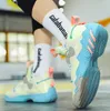 أحذية كرة السلة للرجال غير قابلة للانزلاق أحذية خفيفة الوزن غير الرسمية التدريب في الهواء الطلق أحذية رياضية عالية الجودة من الذكور SAN222