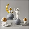 Декоративные предметы, статуэтки, скандинавские аксессуары для украшения дома, декор для гостиной, фигурка, миниатюры, фигурки космонавтов 210811 Dr Dhndf