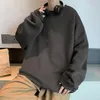 Mens Hoodies Sweatshirts Lappster Y2K Black Harajuku Grafik Külot Renkli Kore Moda Hoodie Büyük Boy Tasarımcı 231204
