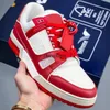 Designer Abloh Trainer Baskets Hommes Femmes Toile Denim Cuir Gaufré Chaussures Casual Top Qualité Lettre en cuir de veau Superpositions Mode Plate-forme Formateurs Taille 36-45