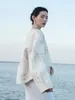 Vestes pour femmes, manteaux et vêtements de style chic, motif floral, sens du luxe chinois