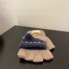 Marque chaude bébé gant concepteur enfants mitaines de haute qualité double usage fendu doigt gants hiver enfant doigt gants Nov25