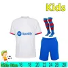 EILVERSAND 2023 Kinder-Fußballtrikots Barcelonas JUNGEN Fußballtrikots 23 24 RAPHINHA GAVI CamisetaS de Futbol PEDRI FERRAN Fußballtrikot HOCHWERTIGE SOCKEN